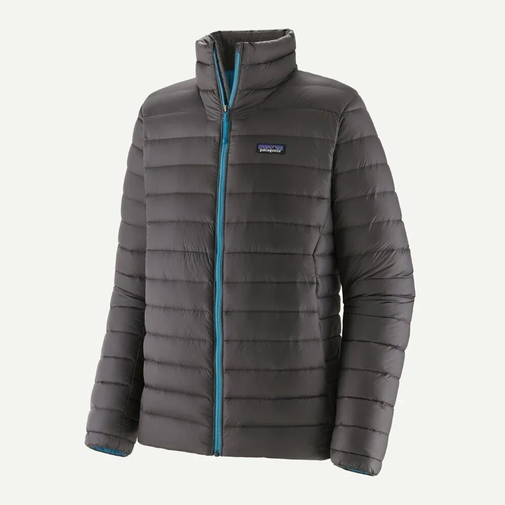 Patagonia Men's Size XXL Gray Down Sweater Insulated Puffer Jacket #84675 NWT